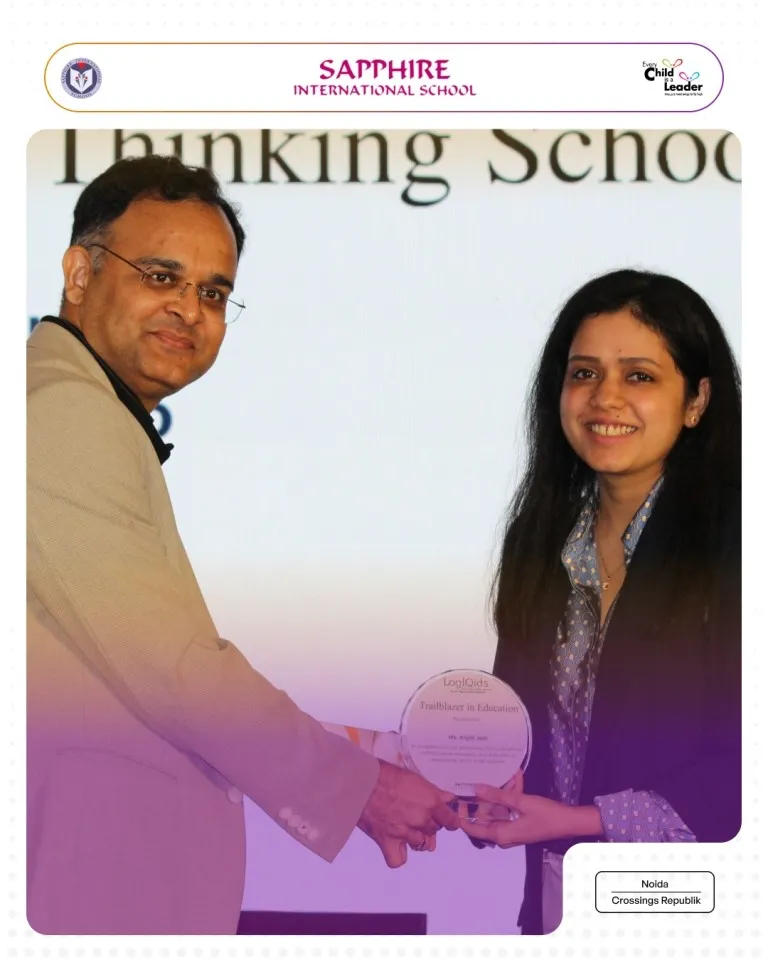 Architects of Future Ready Learners Award by LogIQids at ReThinkED 2025, New Delhi