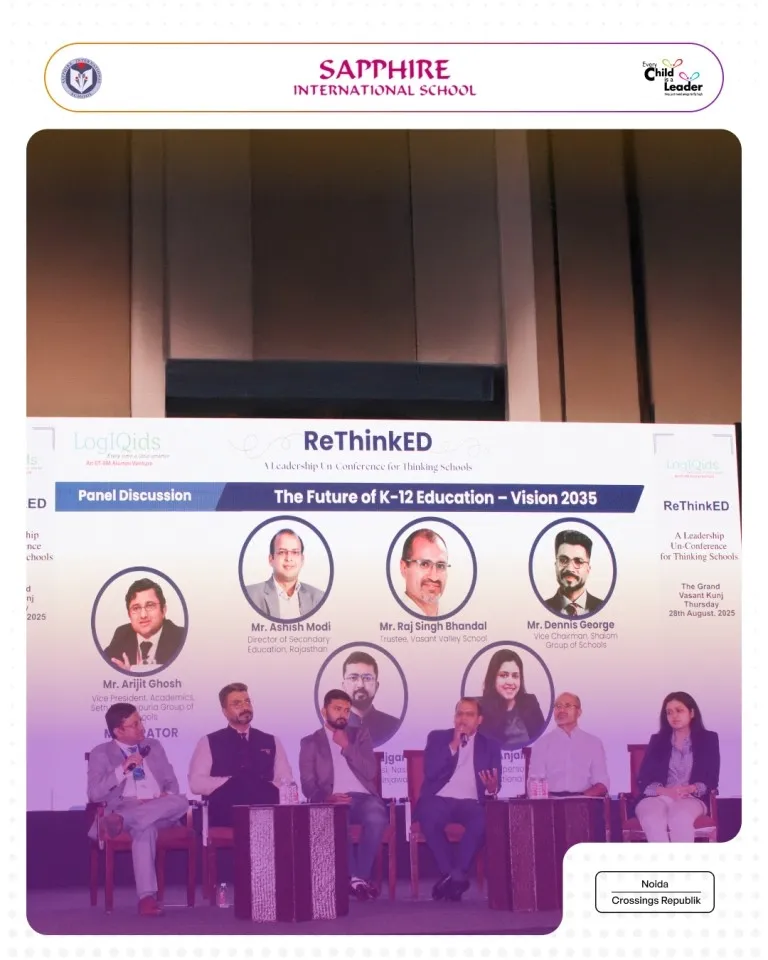 Architects of Future Ready Learners Award by LogIQids at ReThinkED 2025, New Delhi