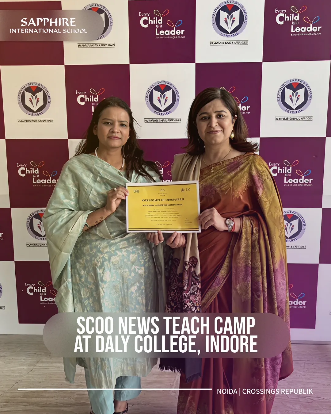The Teach Camp organised by Scoo News at Daly College, Indore