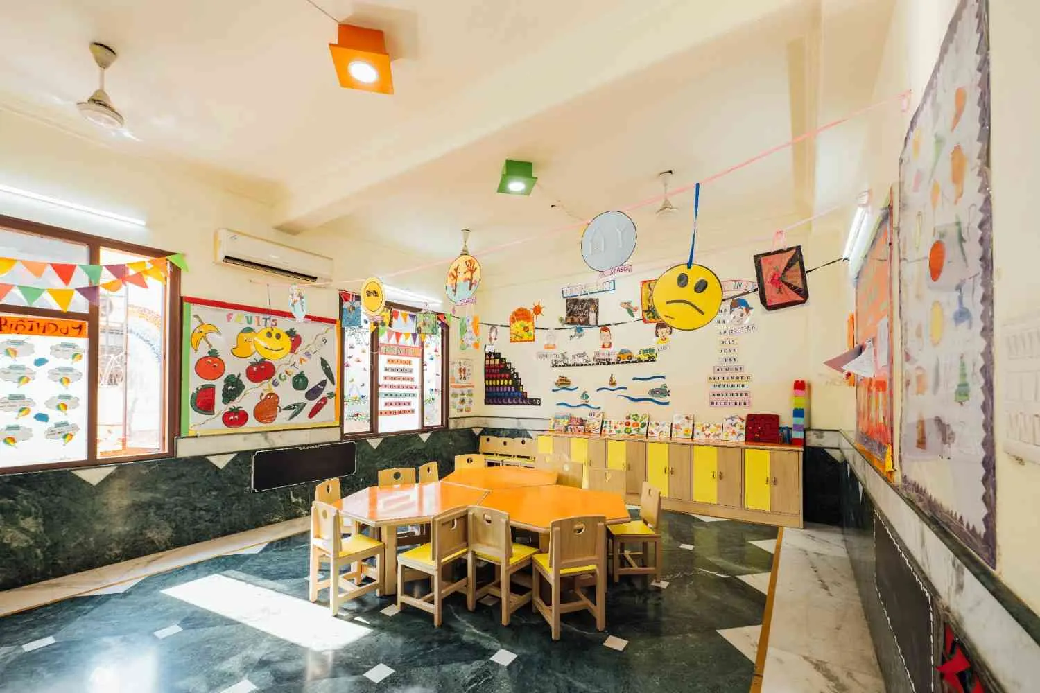 Spacious Classrooms