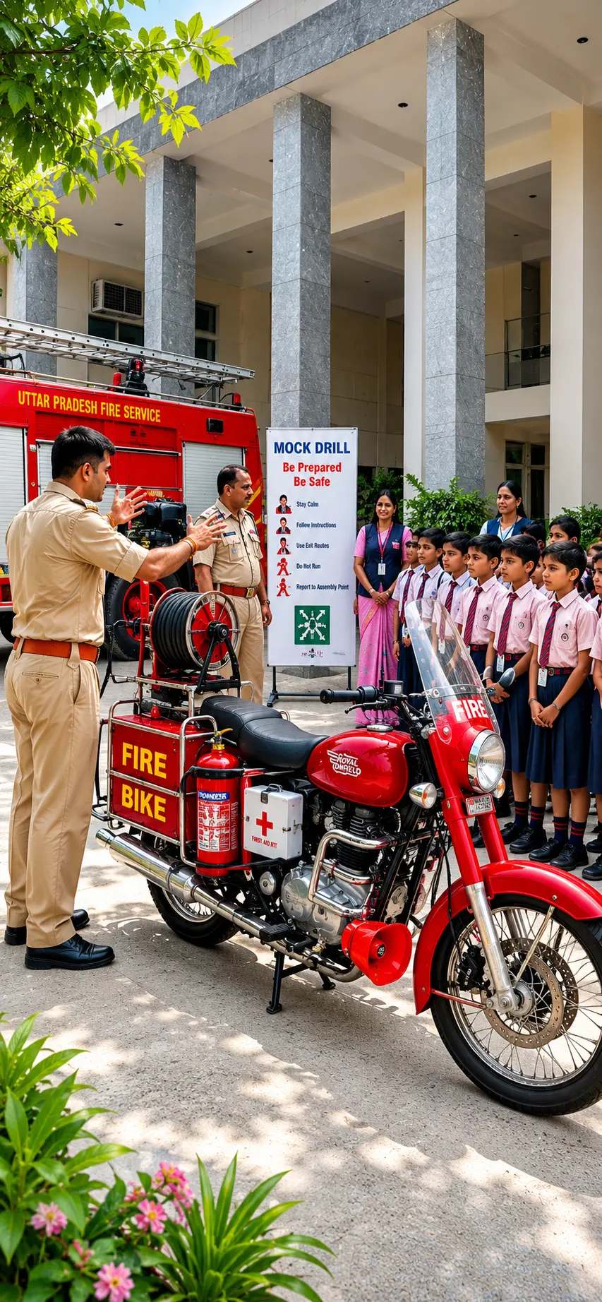 24*7 Guards at Sapphire International School Noida