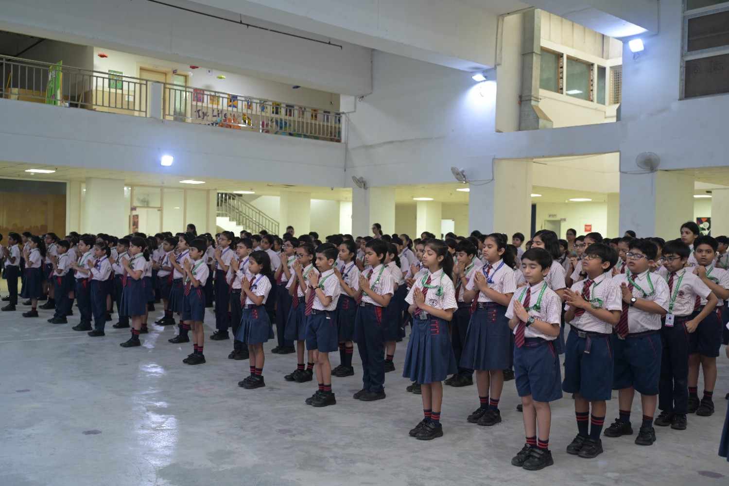 Assembley for Sapphire International school, Crossing Republik