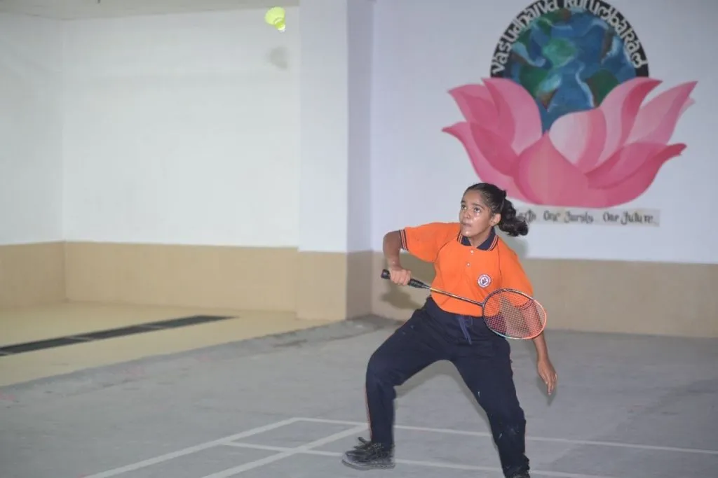 Badmintion at Sapphire International school crossing republik, Ghaziabad