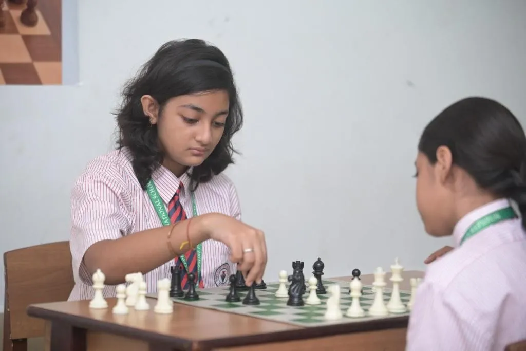 Chess for learners at Sapphire International school crossing republik, Ghaziabad