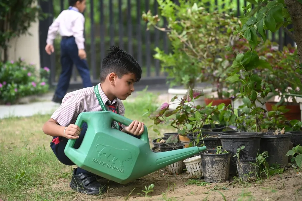 Sustainability at sapphire school Crossing Republik, Ghaziabad